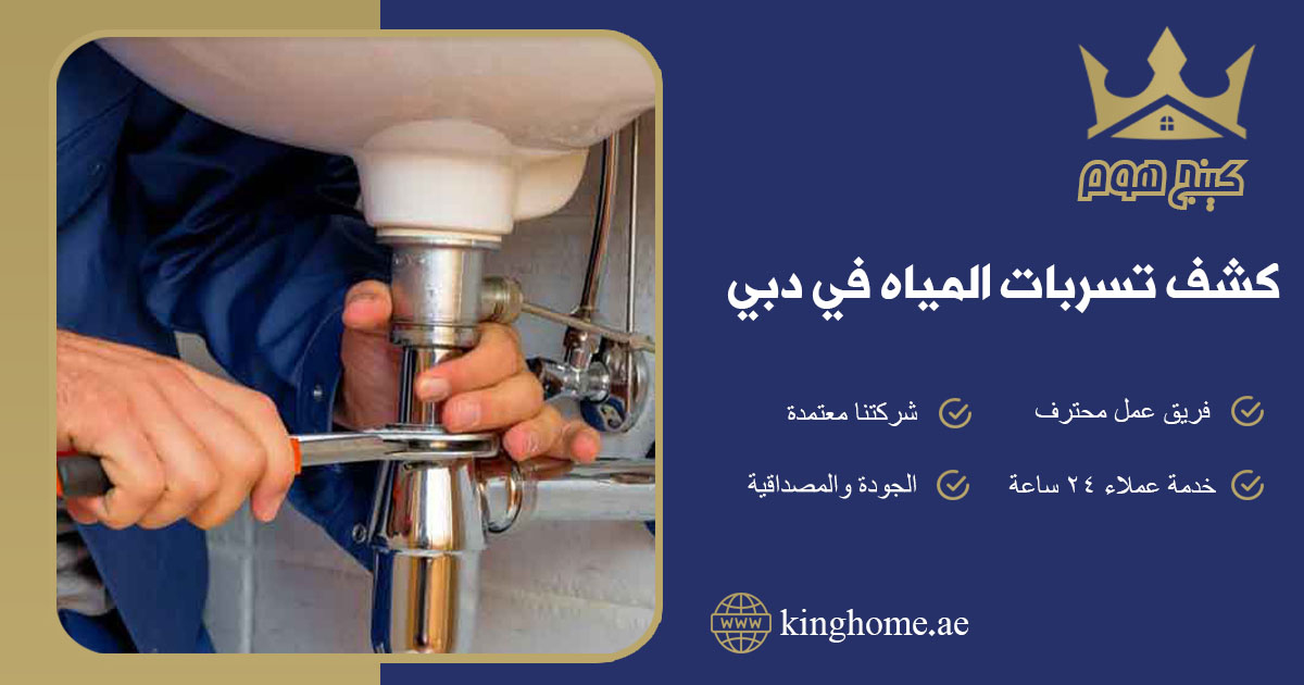 كشف تسربات المياه في دبي